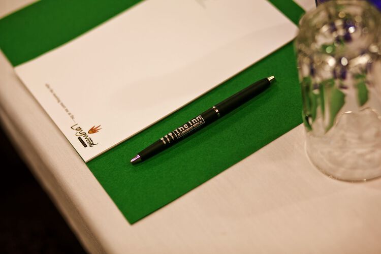 Closeup of a pen
