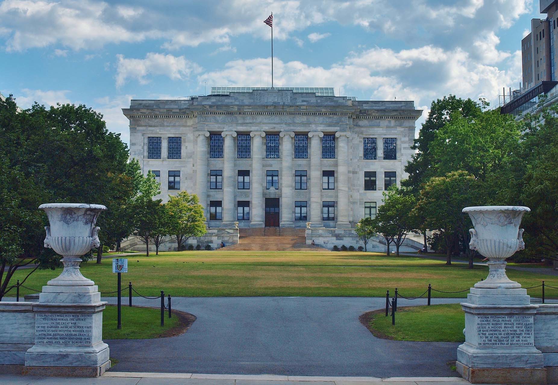 Exterior of Harvard Medical School